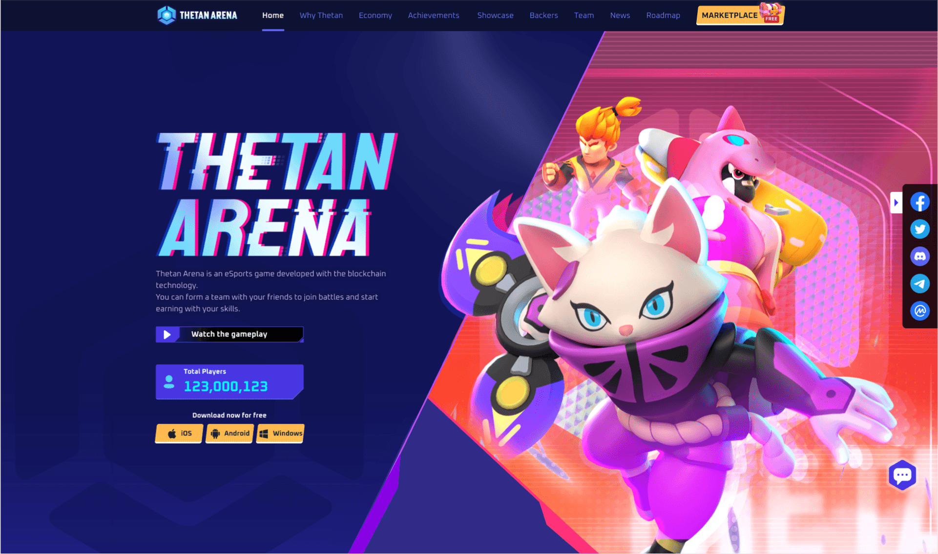 Thetan arena preview